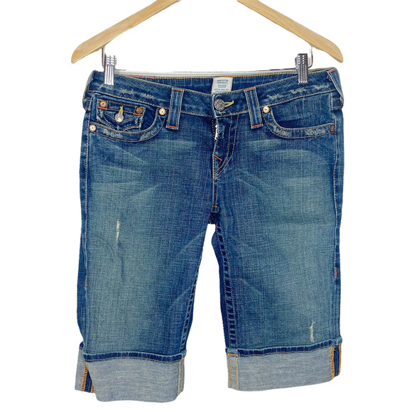True Religion Sophie Lightly Distressed 